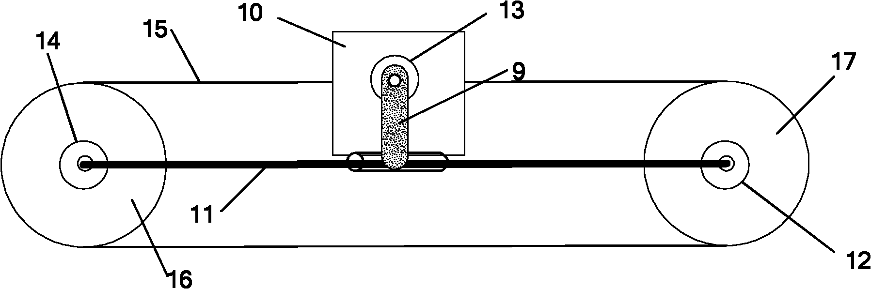Controllable pendulum system based biaxial horizontal stabilized platform and control method thereof