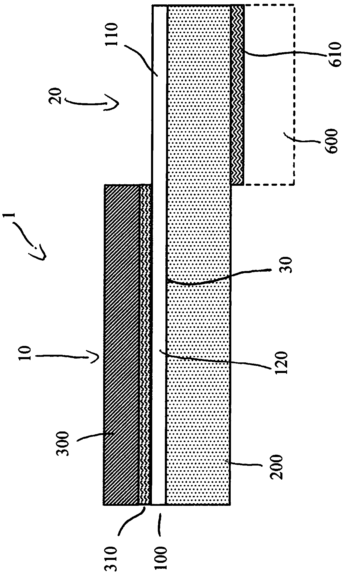 Film structure with electrical functionality and external contacting