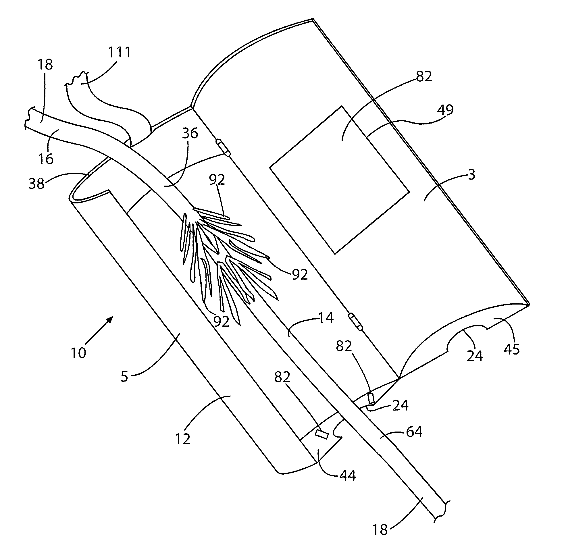 Marcotting device and method