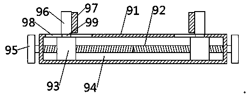 Drilling device for motor casing