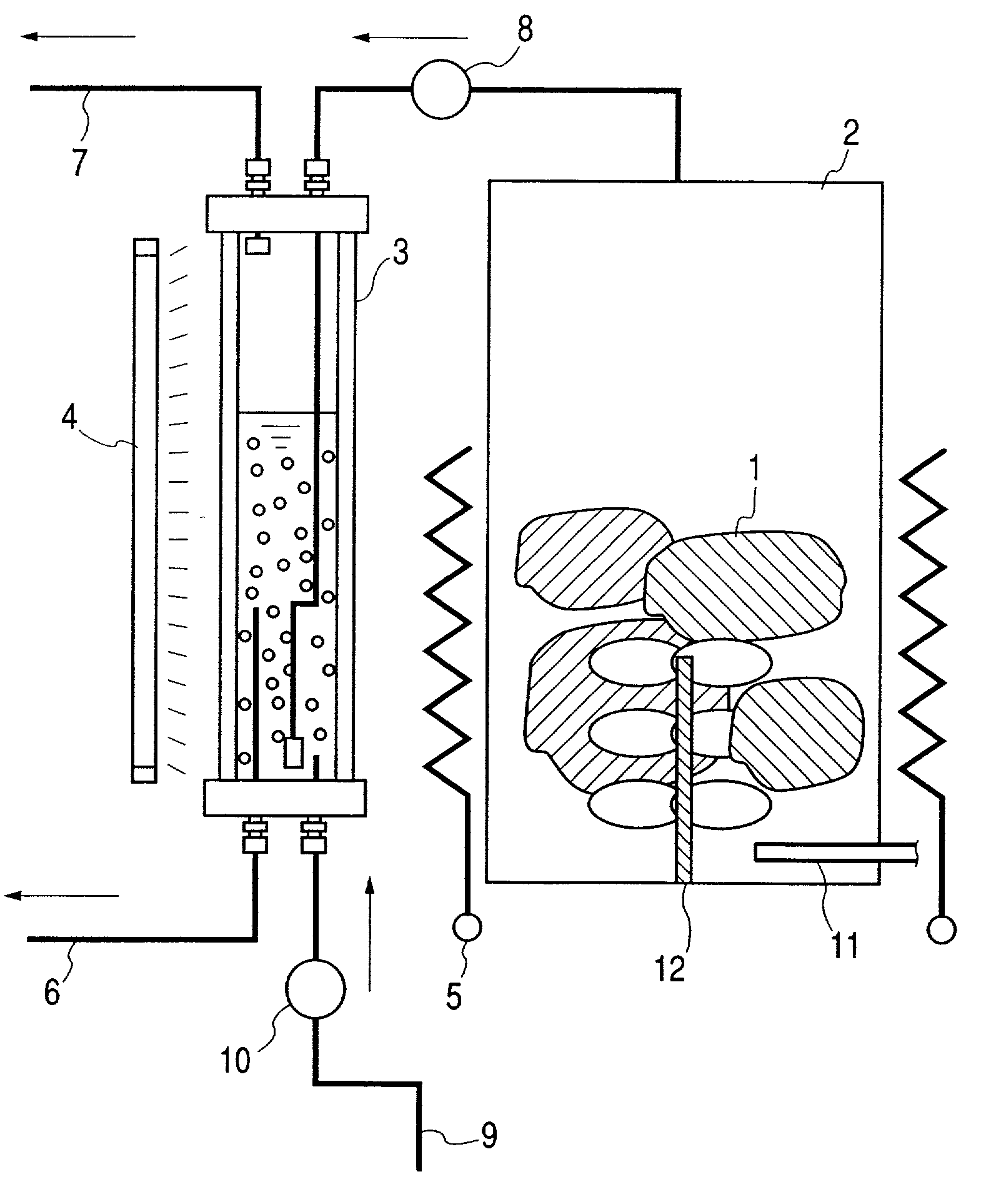 Method and apparatus for purifying polluted soil, and apparatus for emitting chlorine-containing gas and apparatus for decomposing polluted gas using the same