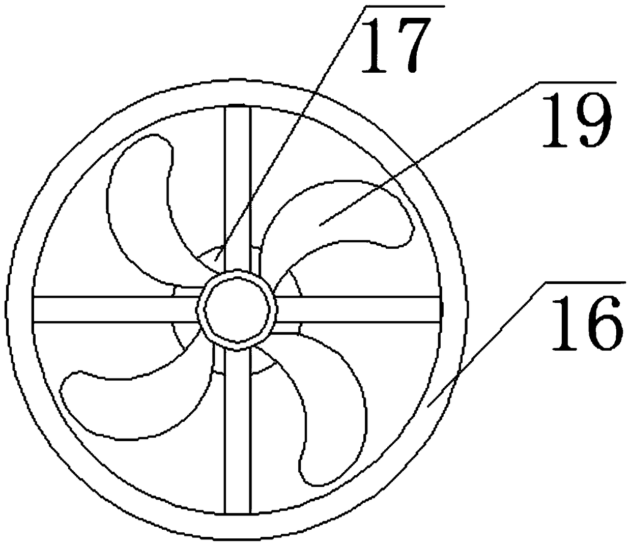 Industrial combustion boiler waste gas purifying apparatus