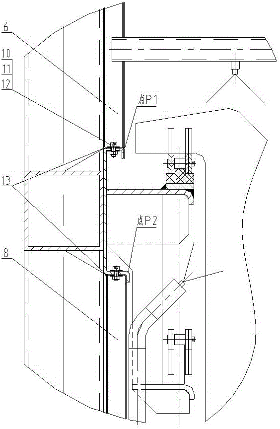 A leak-proof electrolytic copper plate washing chain conveyor