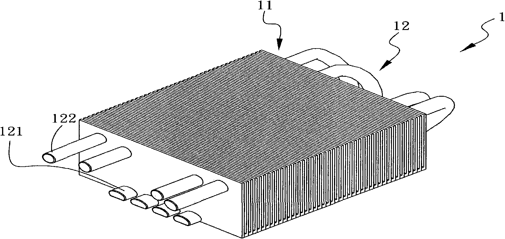 Heat radiation apparatus and manufacture method thereof