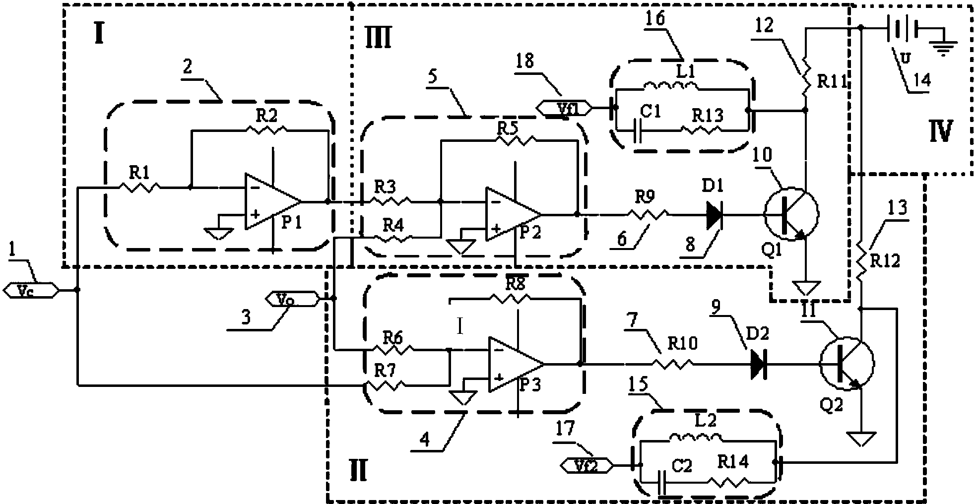 High-voltage static suspension circuit suitable for ground testing of static suspension acceleration meter