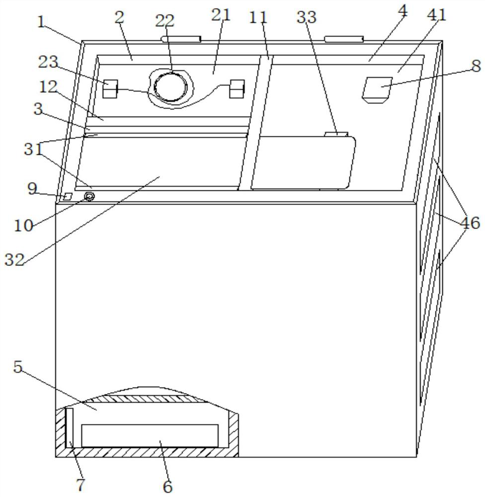 Portable safety tool storing and taking device with anti-misoperation locking function