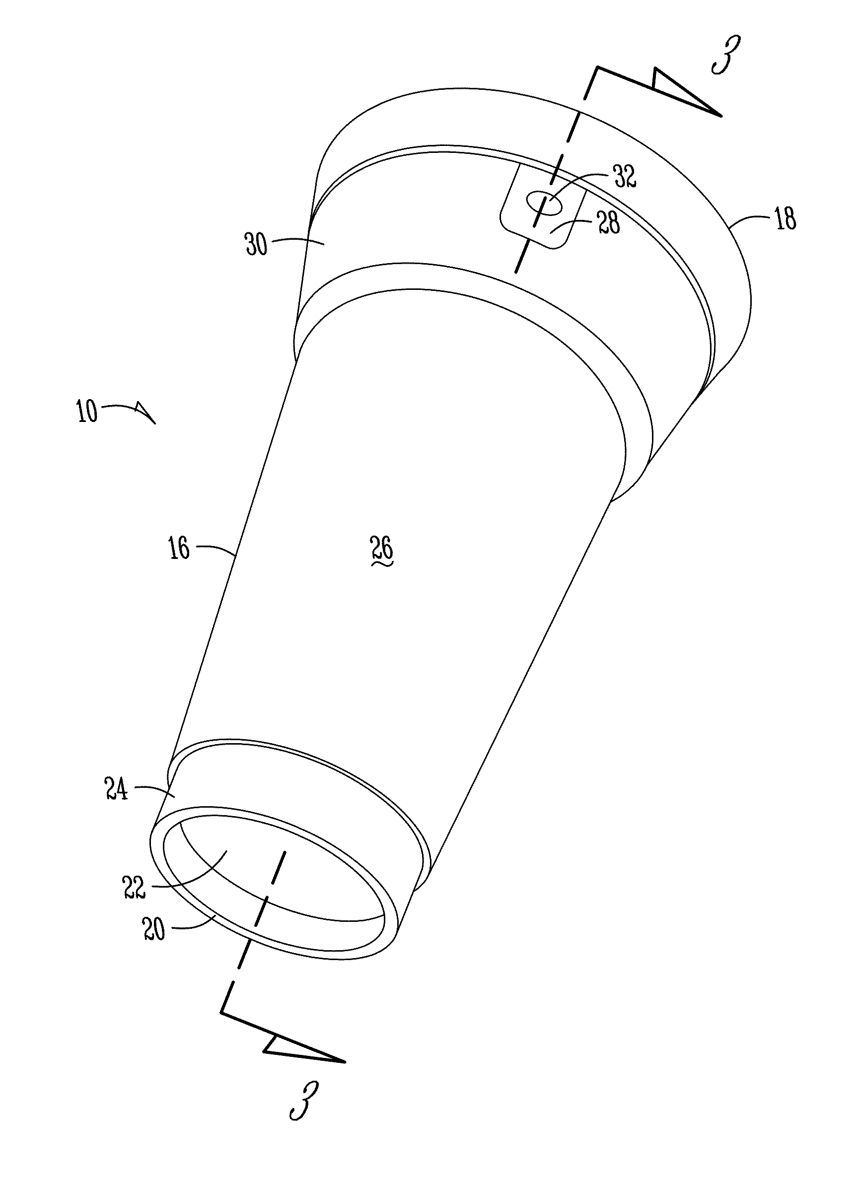 Disposable handle cover for a surgical lighthead