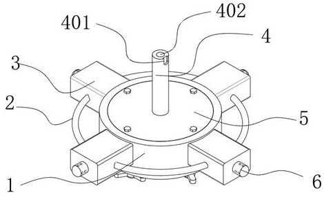 Aeration device for treating high-concentration organophosphorus wastewater