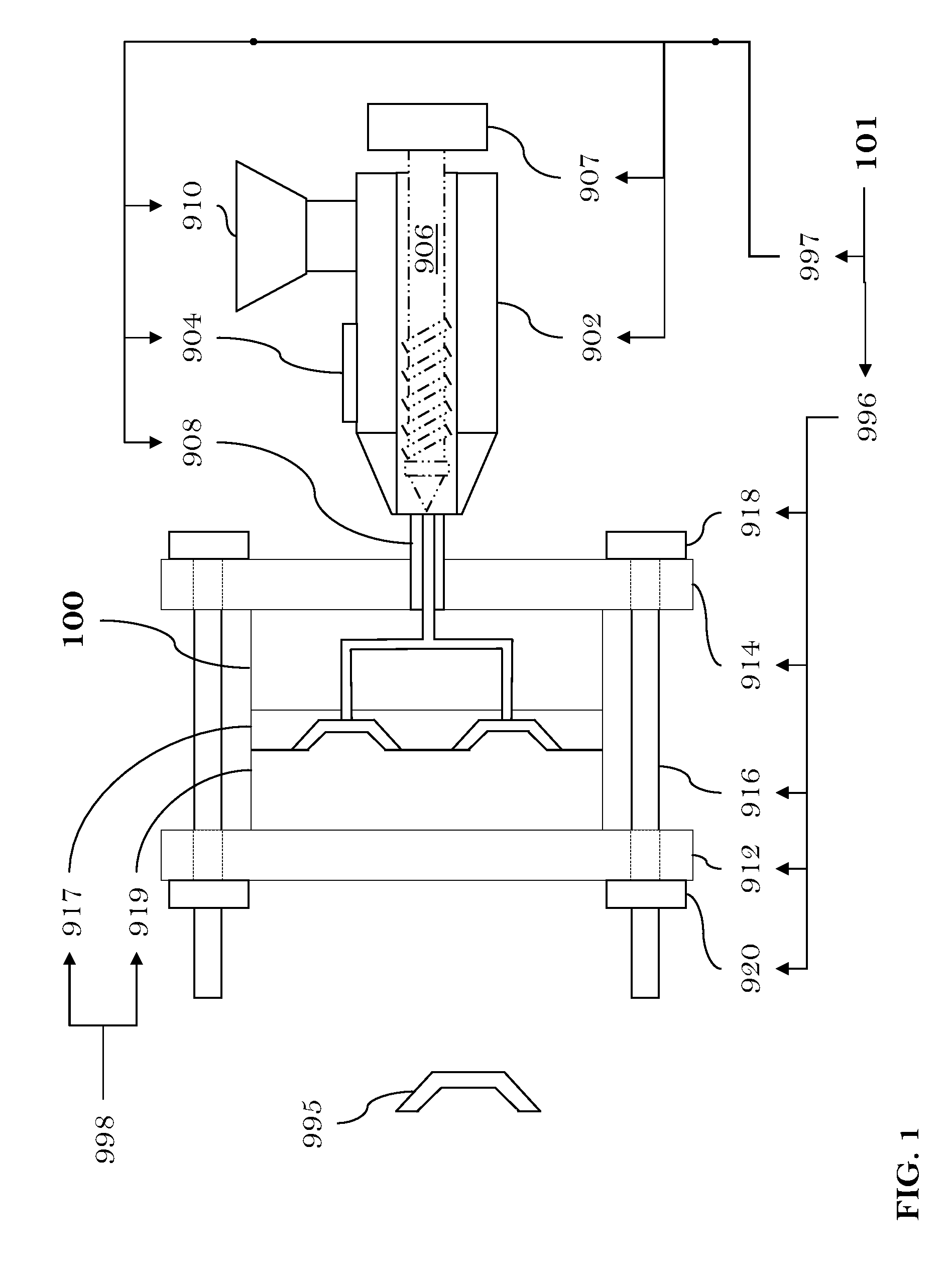 Hot-Runner System having Non-Structurally Supportive Heat Insulator Including Visible Material