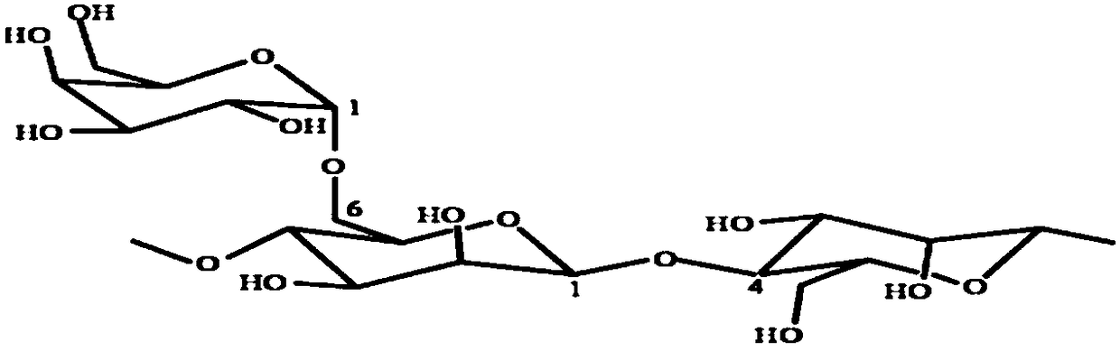 Modified water-soluble dietary fiber thickening agent and preparation method thereof