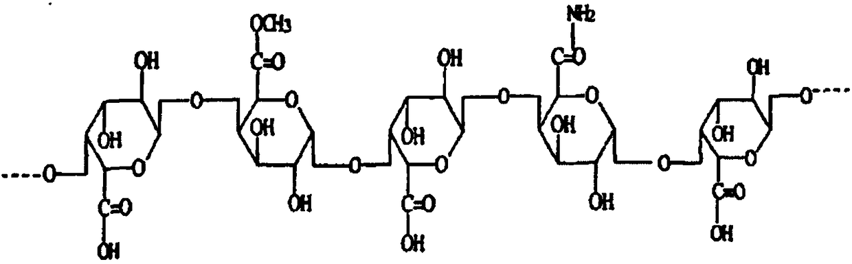 Modified water-soluble dietary fiber thickening agent and preparation method thereof