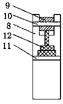 Taking and sending manipulator of movable dummy block