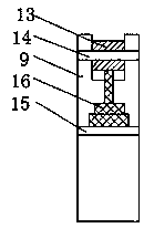 Taking and sending manipulator of movable dummy block