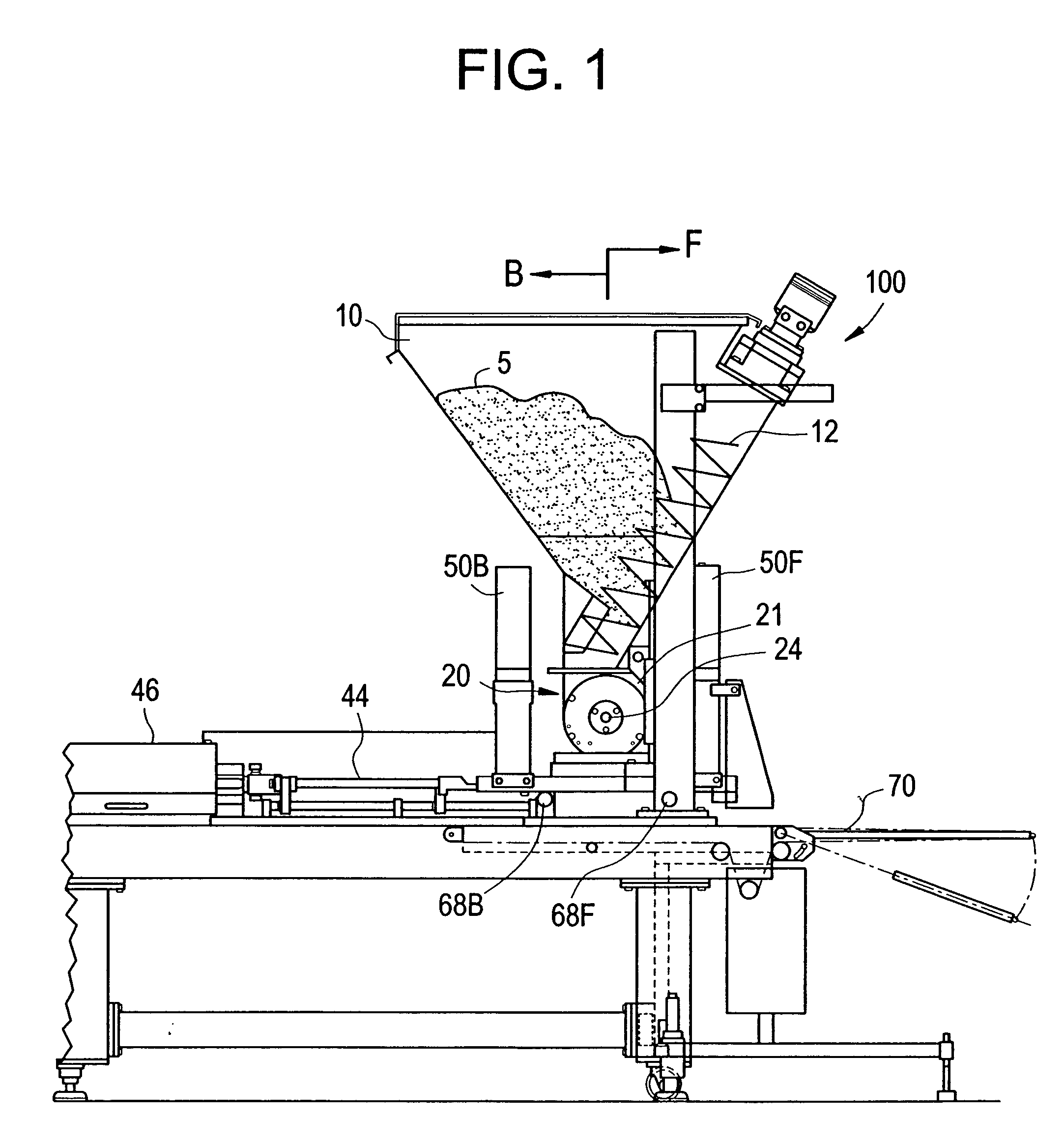 Apparatus and method for portioning flowable materials