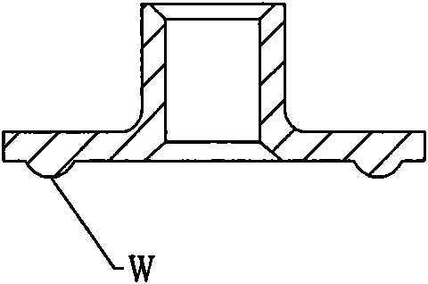 Process for forming T-shaped welded nut by multistage cold former