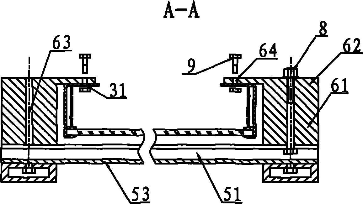 Rotating rotary-fixing type assembly fixing device