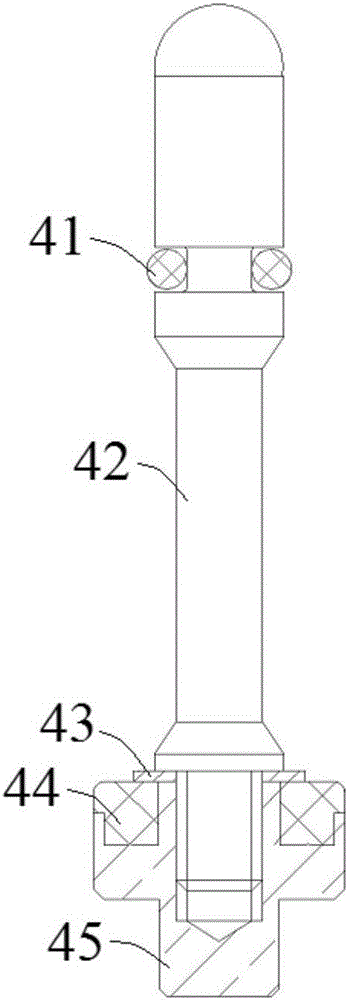 Low-cost fire extinguisher plastic valve and preparation method thereof