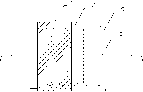 Carbon fiber heating ground mattress