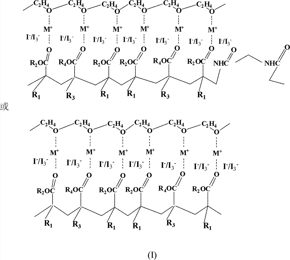 Polymer gel electrolyte and preparation method thereof
