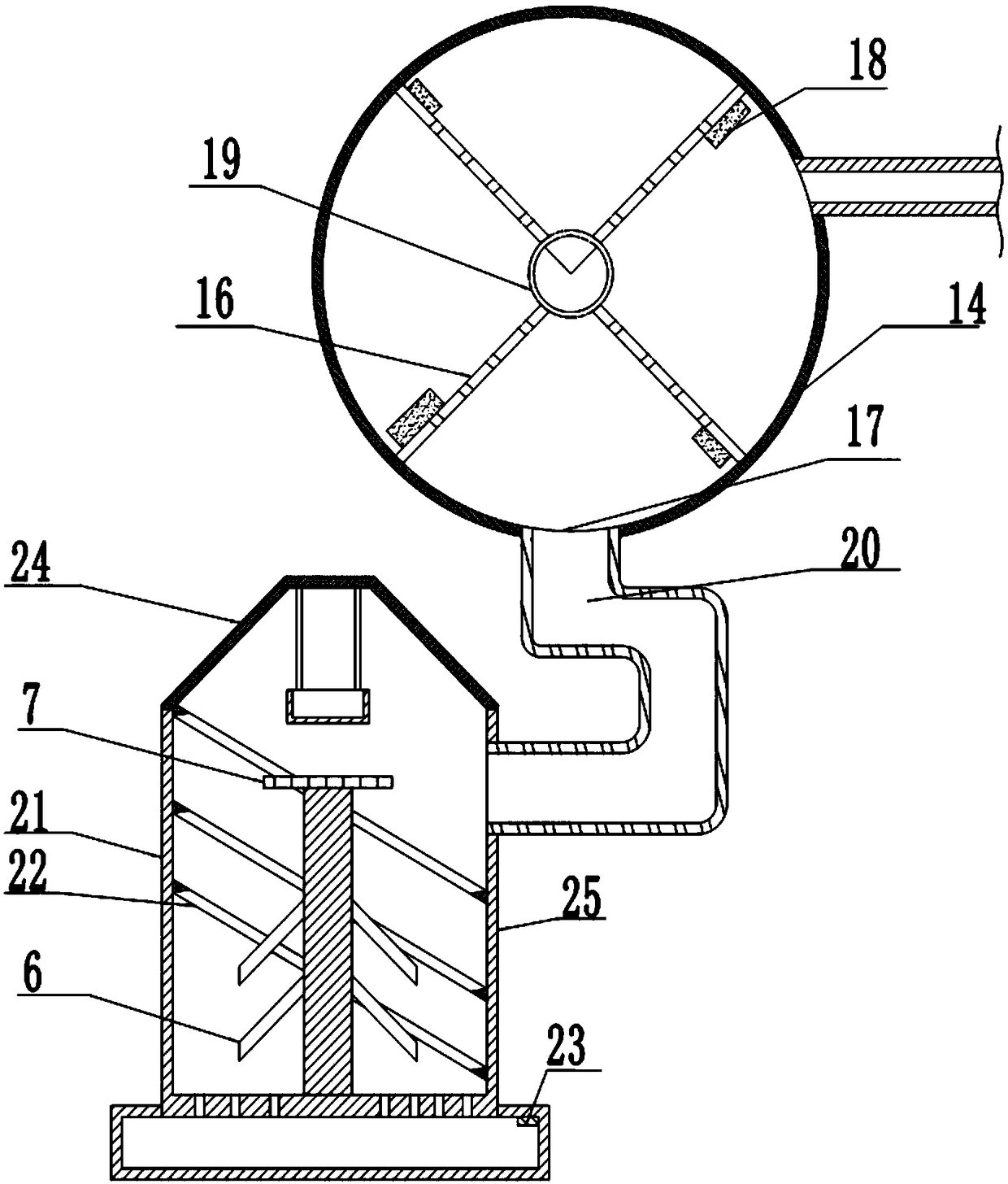 Hand wash table water purifying and recycling device