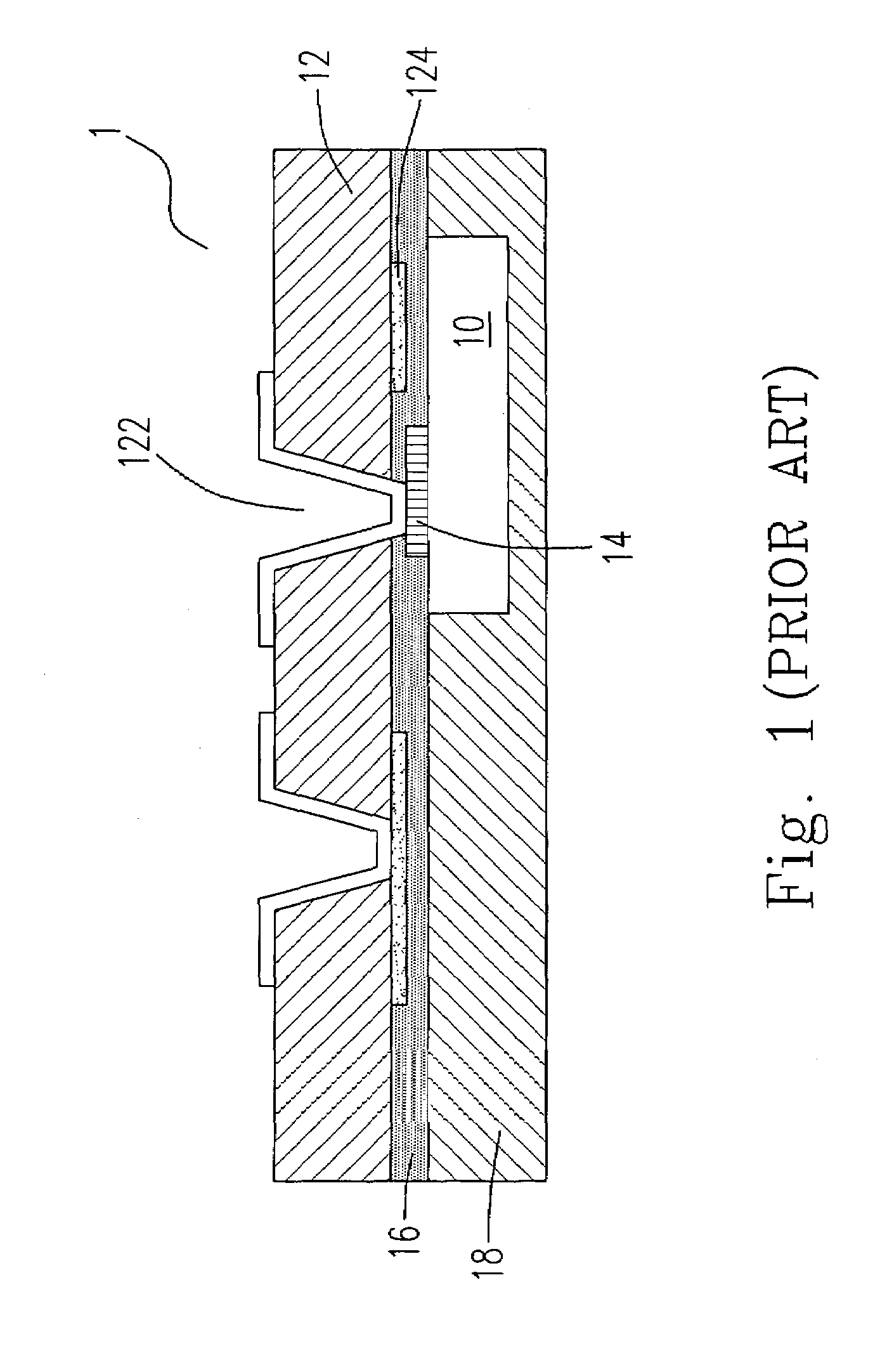 Thermal enhanced low profile package structure