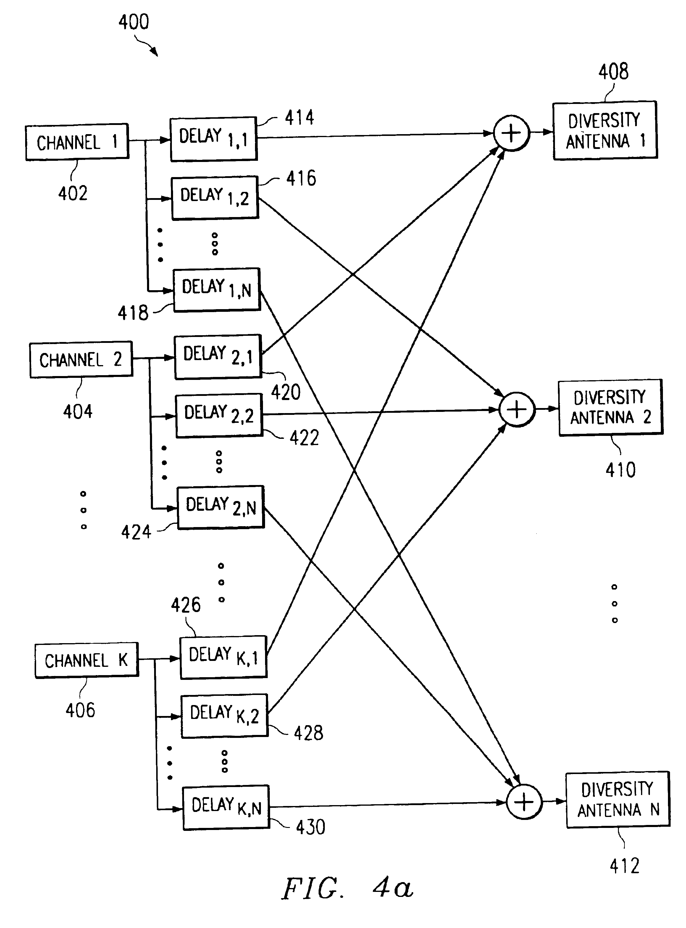 System and method of communication using transmit antenna diversity based upon uplink measurement for the TDD mode of WCDMA
