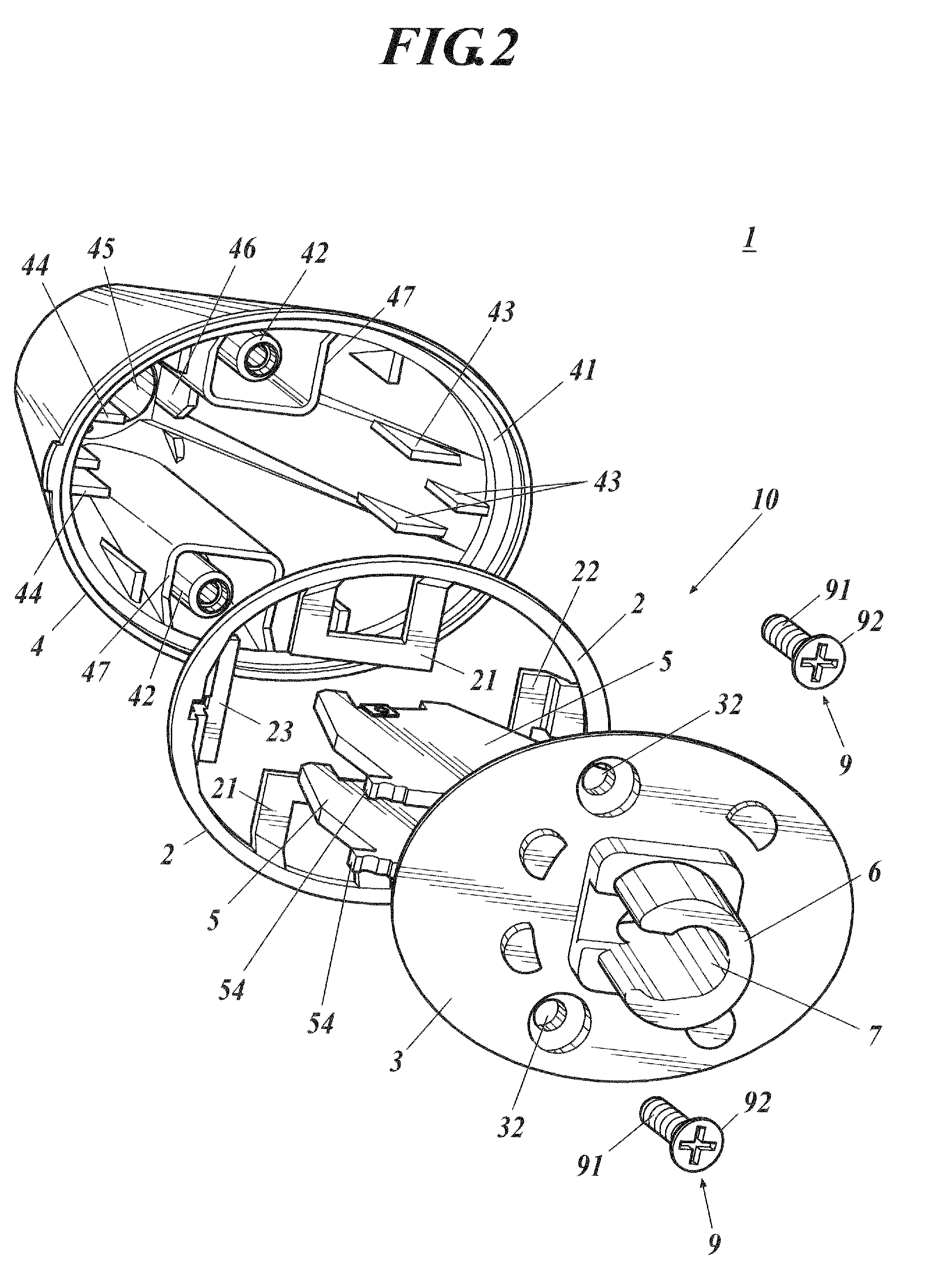 Cabinet of electrical apparatus and antenna apparatus