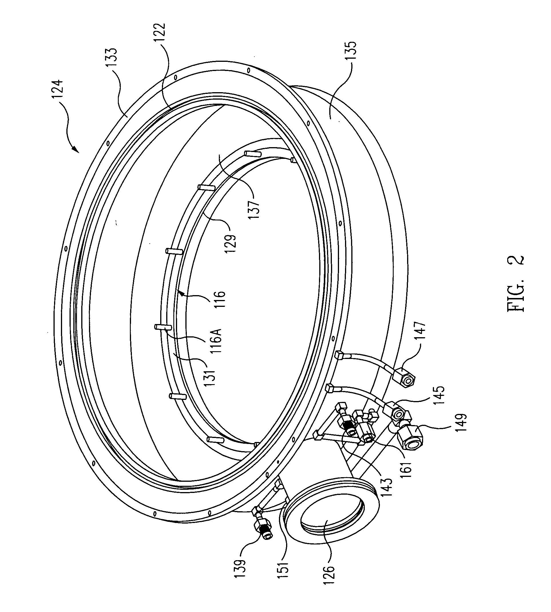 Thermal processing system with cross flow injection system with rotatable injectors