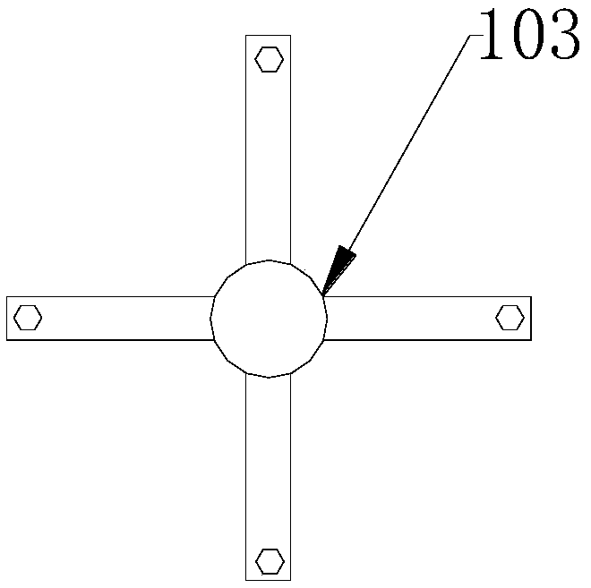 Hoisting device for spare tire of truck