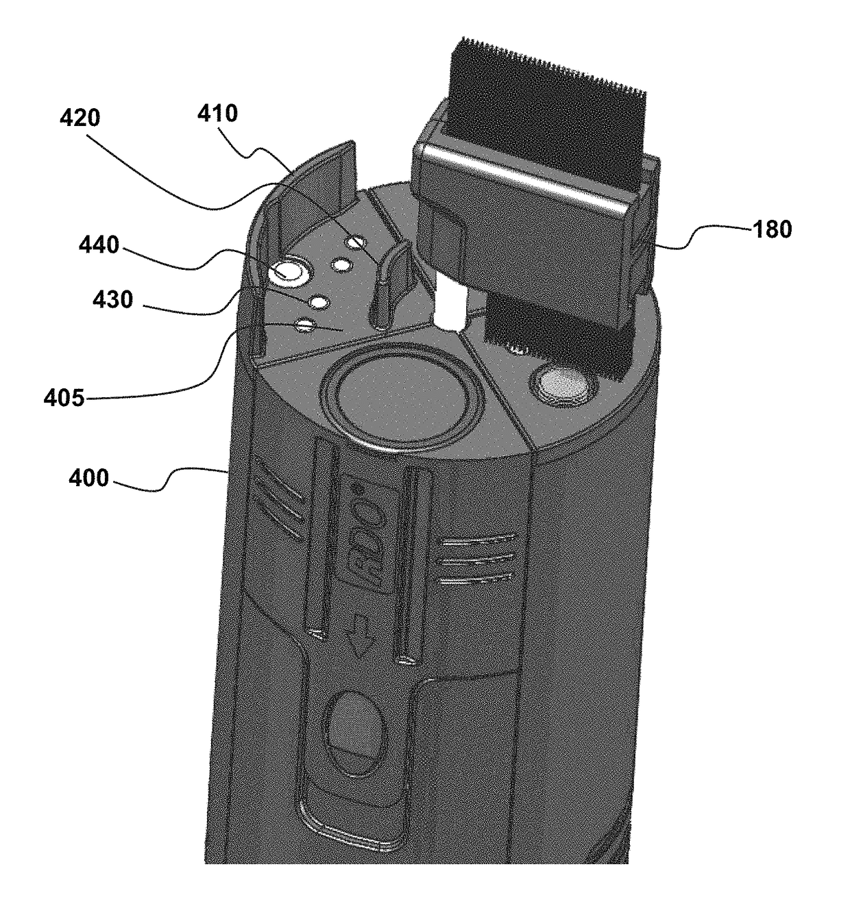 Cleanable flat-faced conductivity sensor