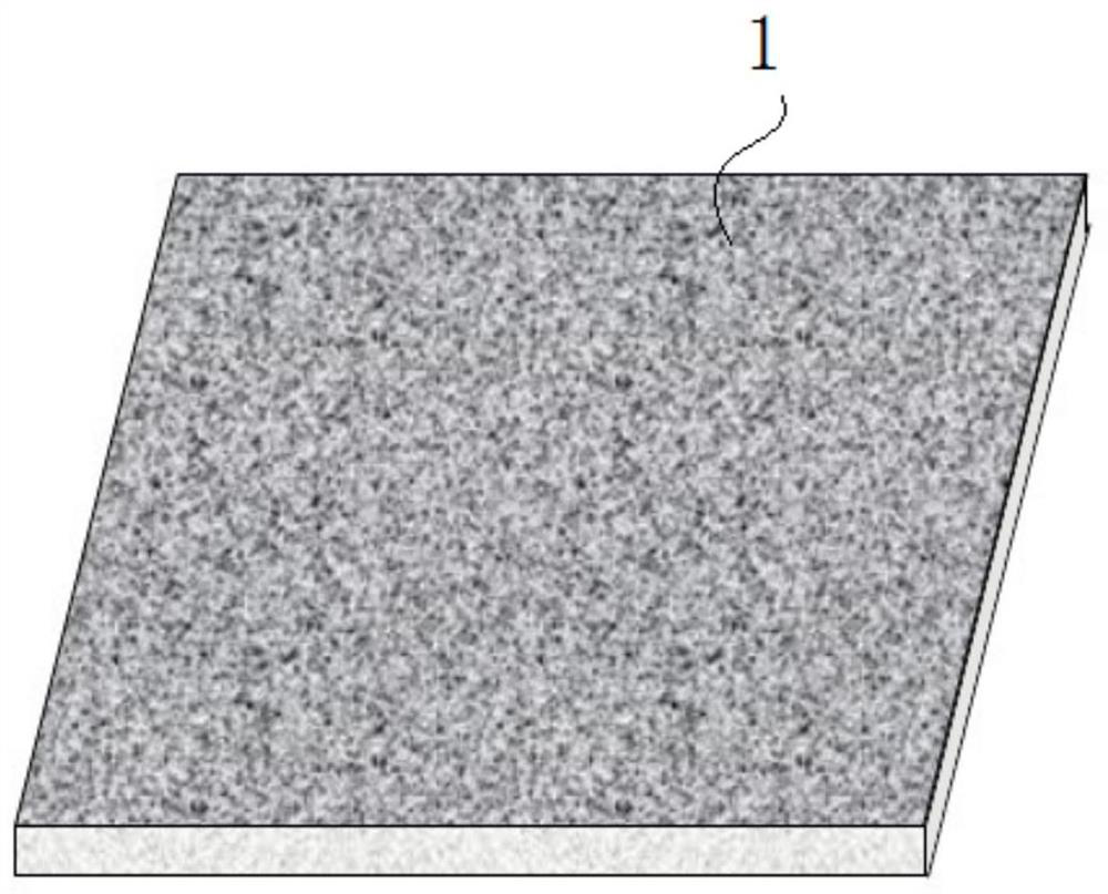 A kind of non-slip decorative permeable floor tile and preparation method thereof