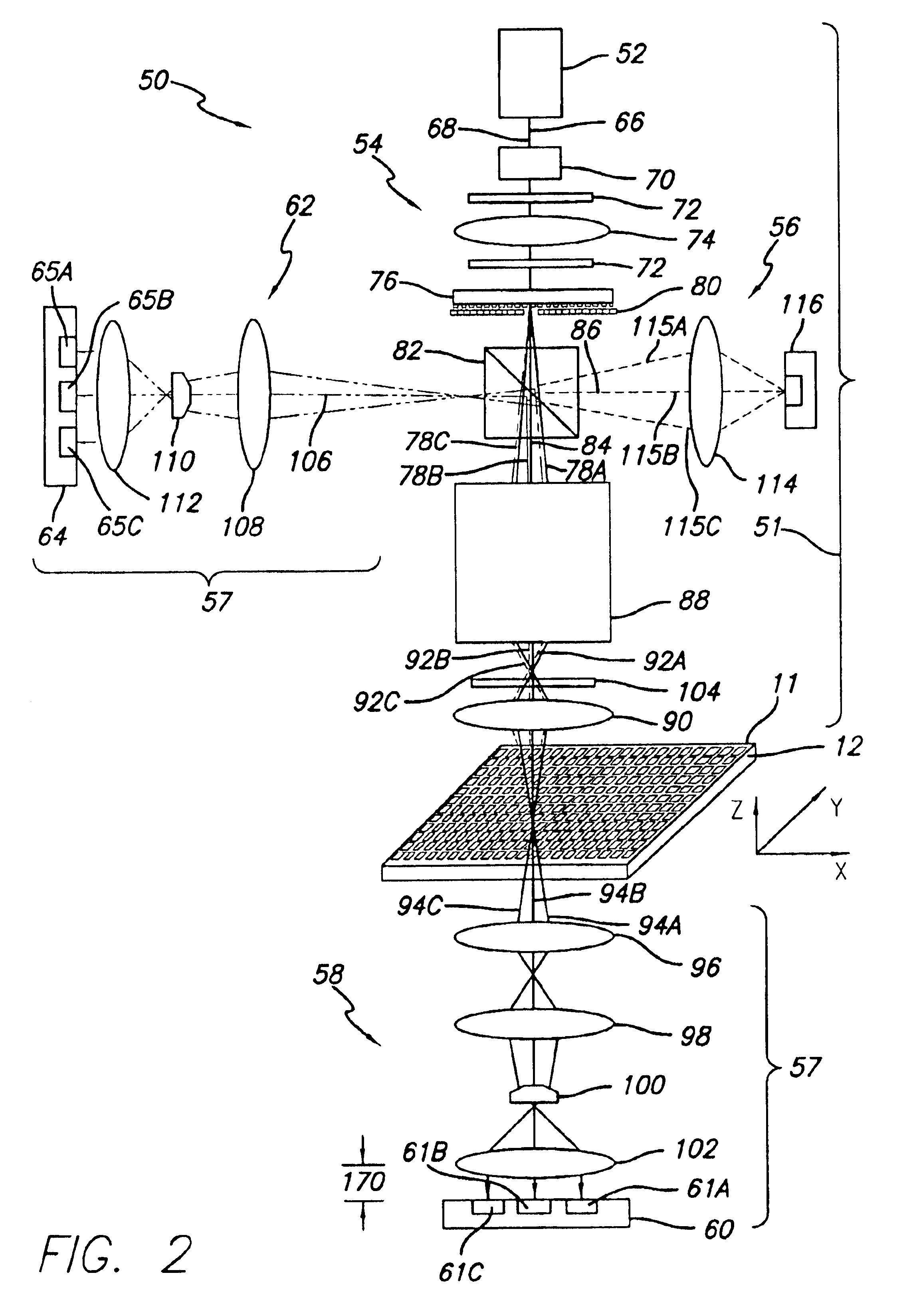 Dual stage defect region identification and defect detection method and apparatus