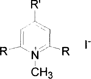 Six kinds of compound of polysubstituted pyridinium and preparation method