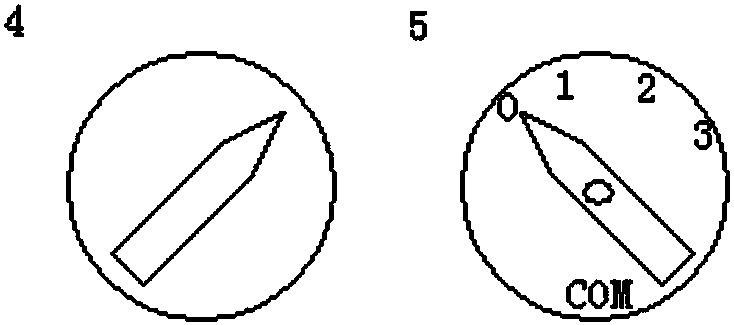 Device and method for intelligently detecting wiring state of multi-gear rotary switch