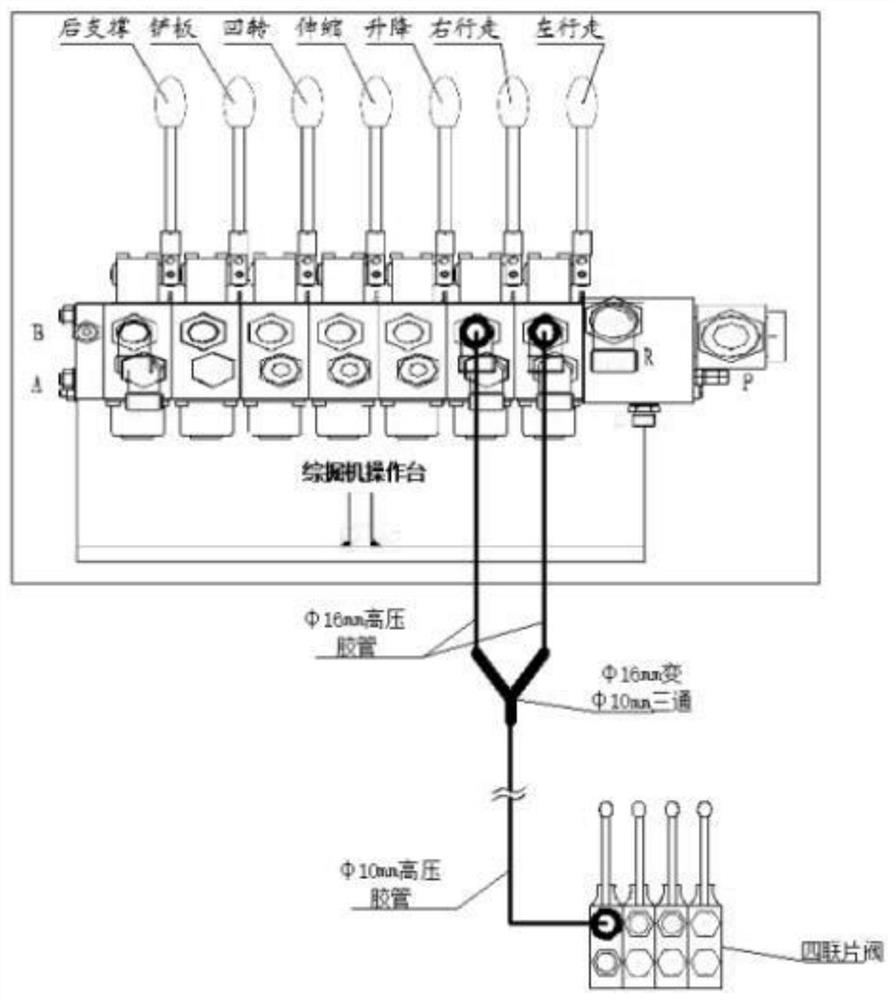 Operation method for moving fully-mechanized coal mining machine in large-dip-angle downhill roadway