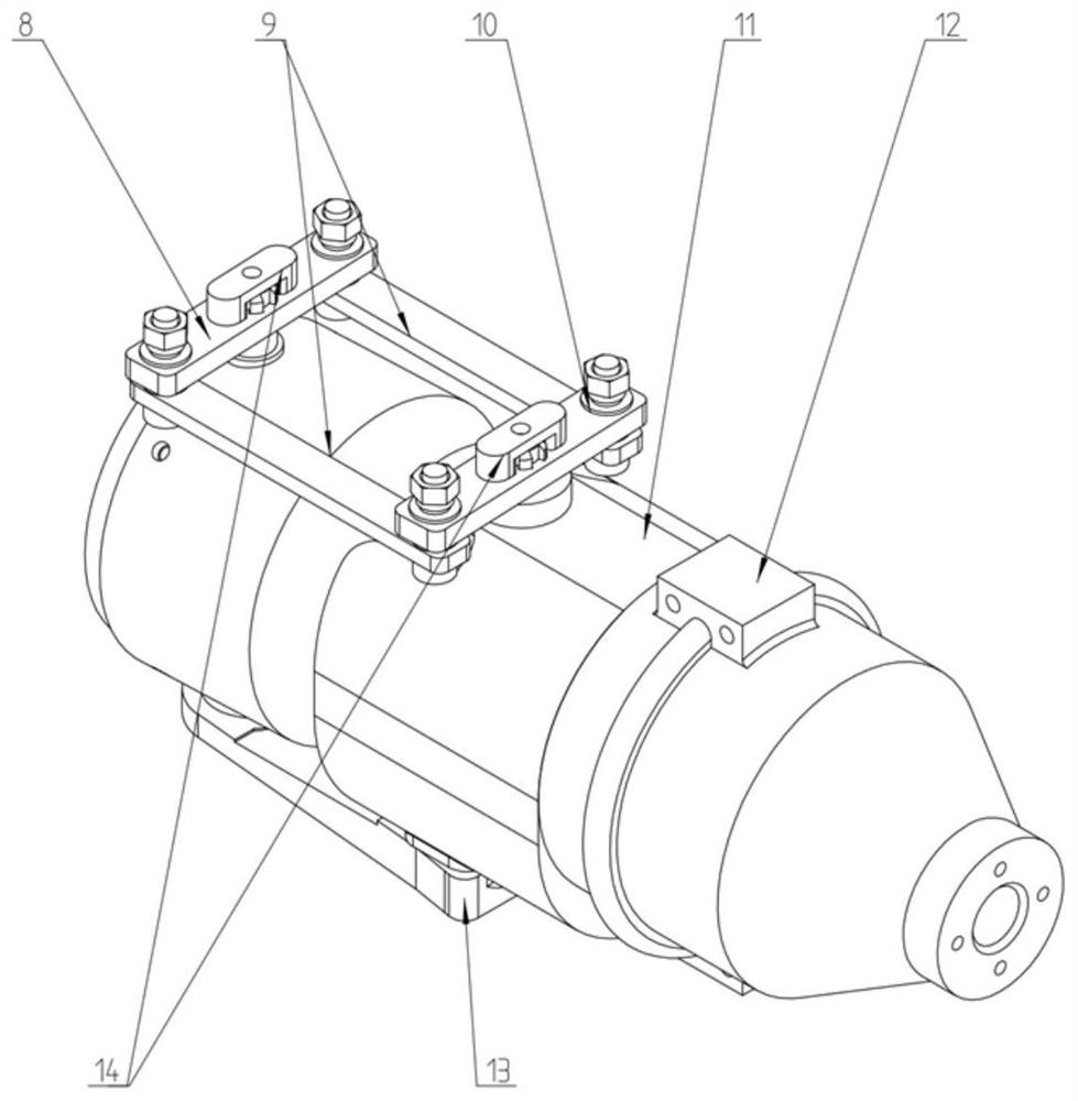 Prosthetic hand support with wrist overturning freedom degree and application of prosthetic hand support