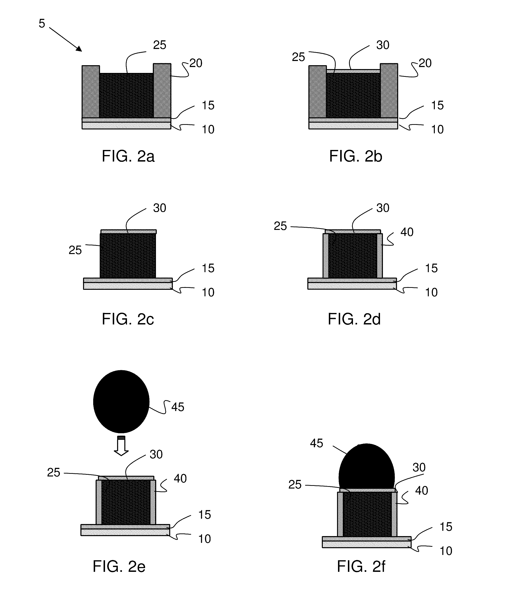 Solder interconnect with non-wettable sidewall pillars and methods of manufacture