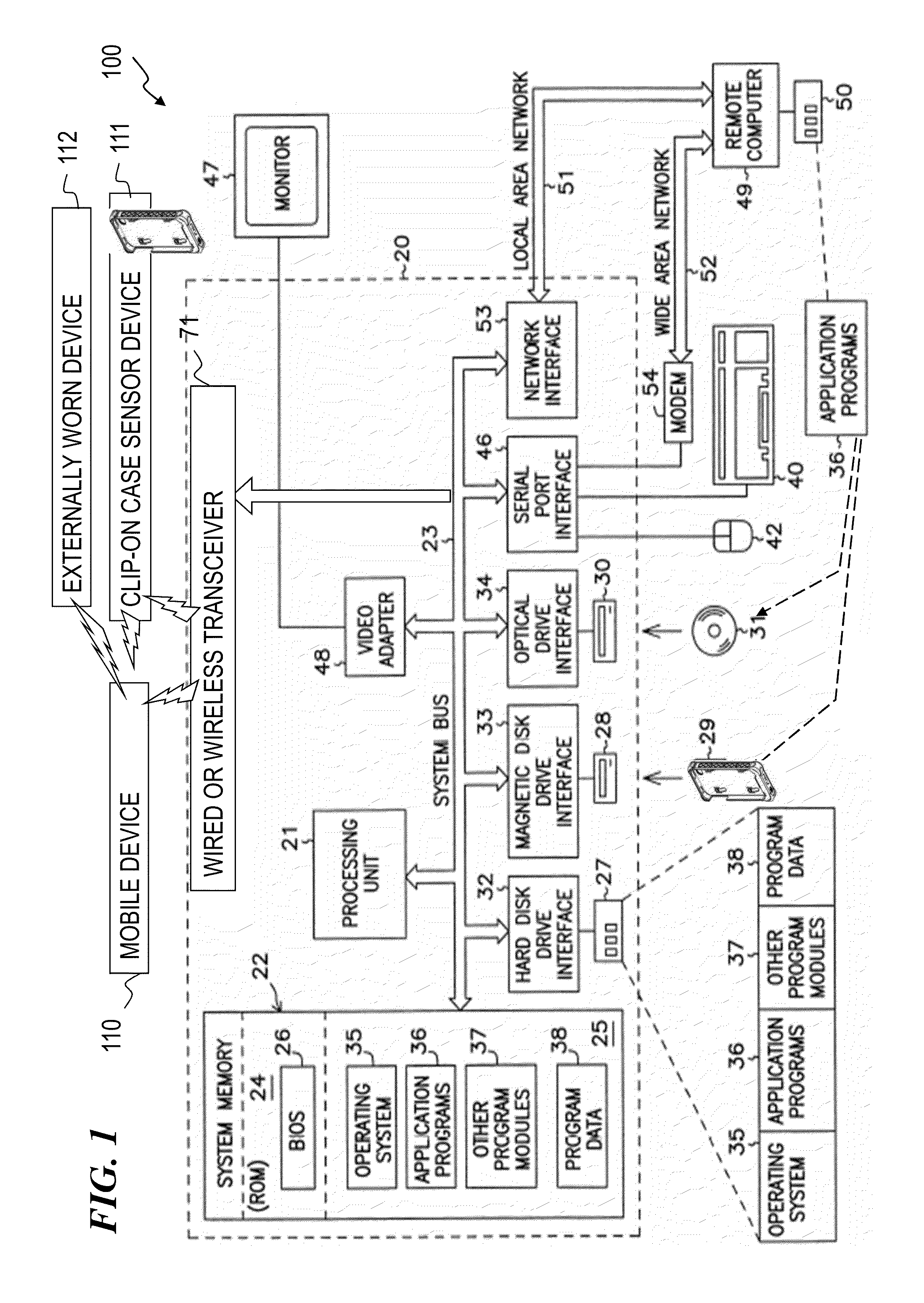 Enhanced detachable sensory-interface device for a wireless personal communication device and method