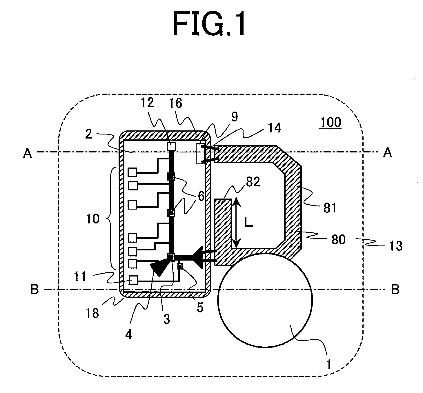 Dielectric resonator oscillator and radar system using the same