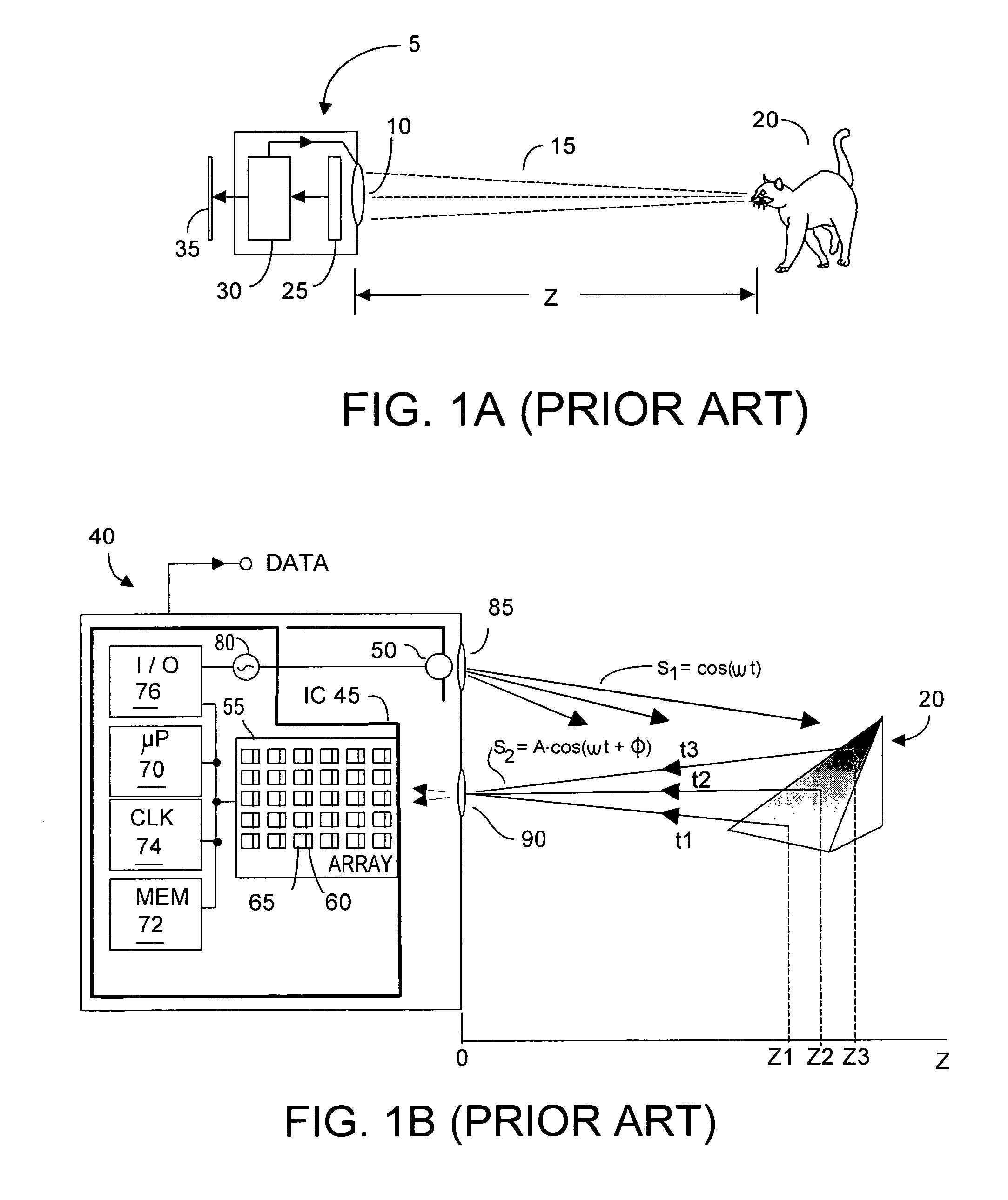 Method and system to increase X-Y resolution in a depth (Z) camera using red, blue, green (RGB) sensing
