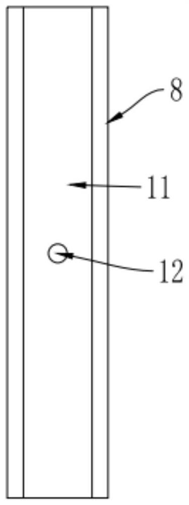 Split type external antenna with specific small power