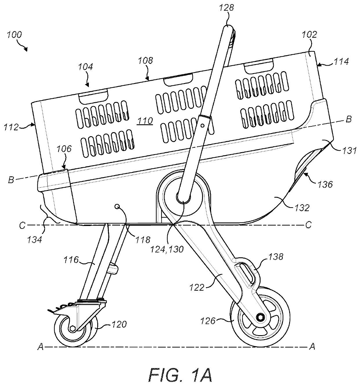 Device for transporting items