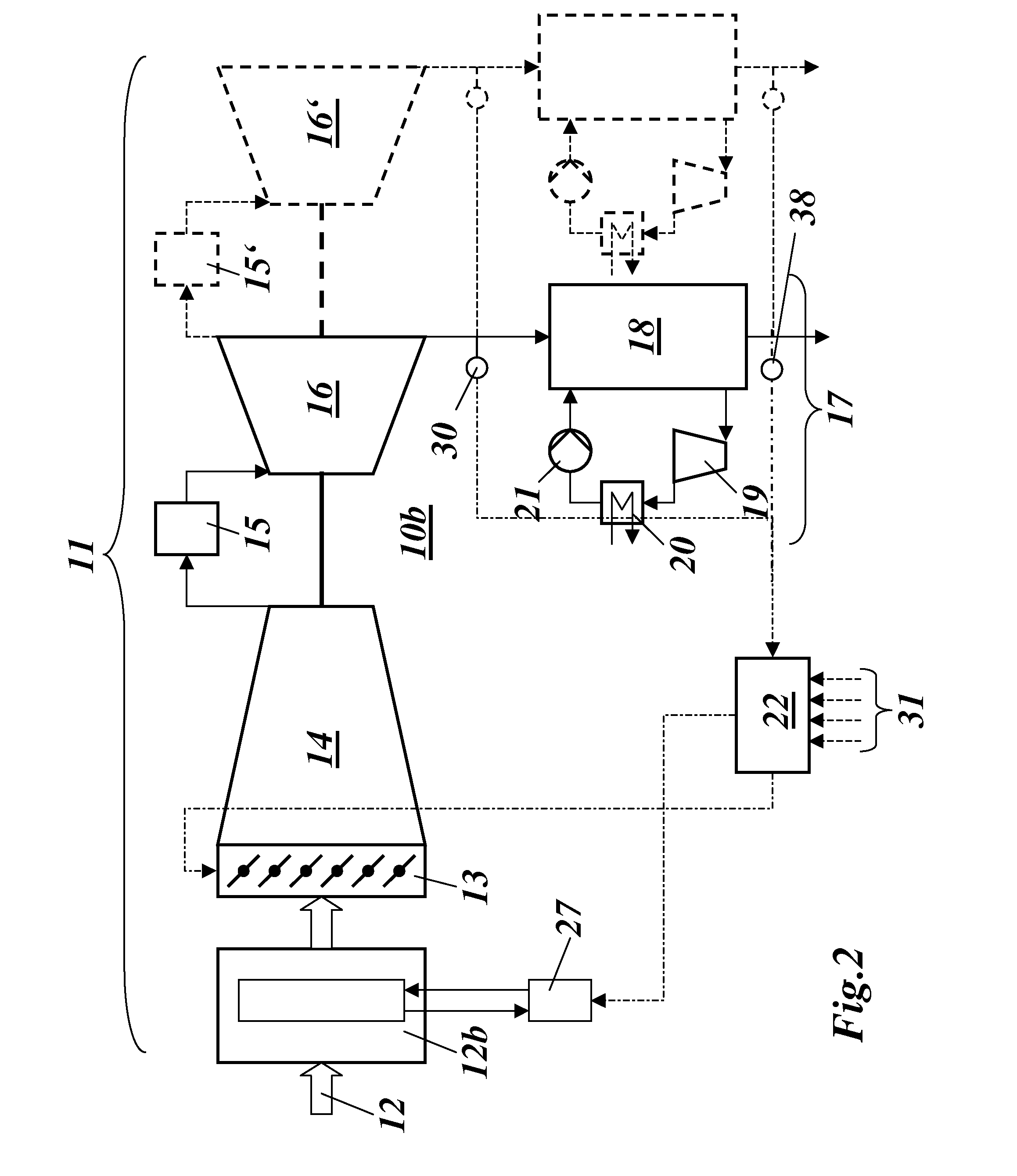 Method for operating a combined cycle power plant and plant to carry out such a method