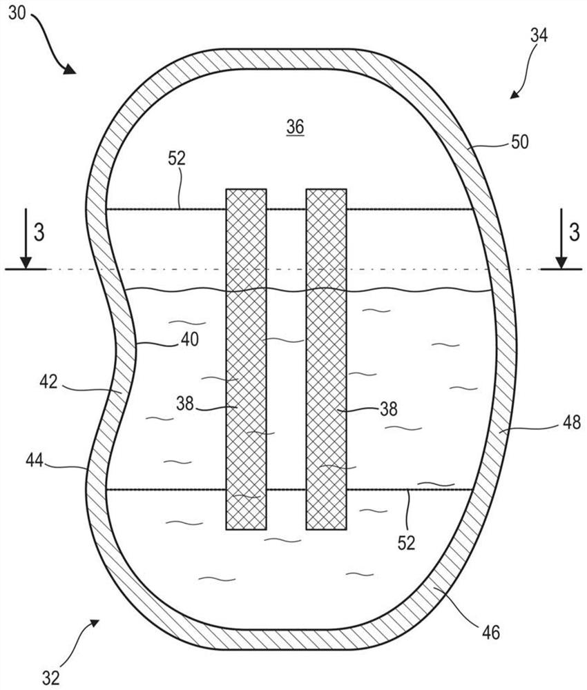 Oil tanks with level gauge for turbines