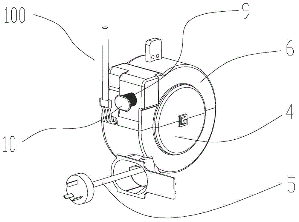 Winder and electric equipment with same