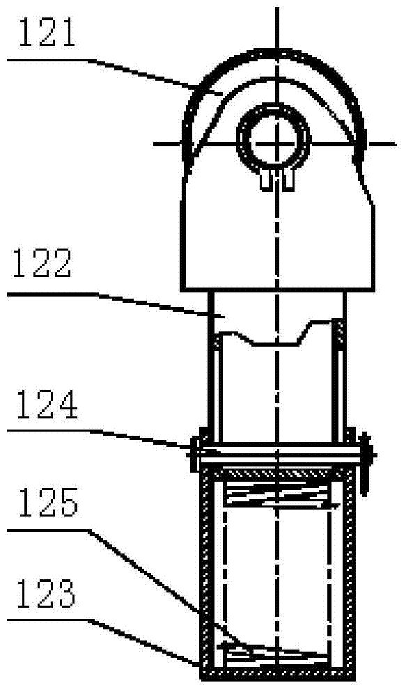 Arm rest auxiliary supporting device and pump car with device