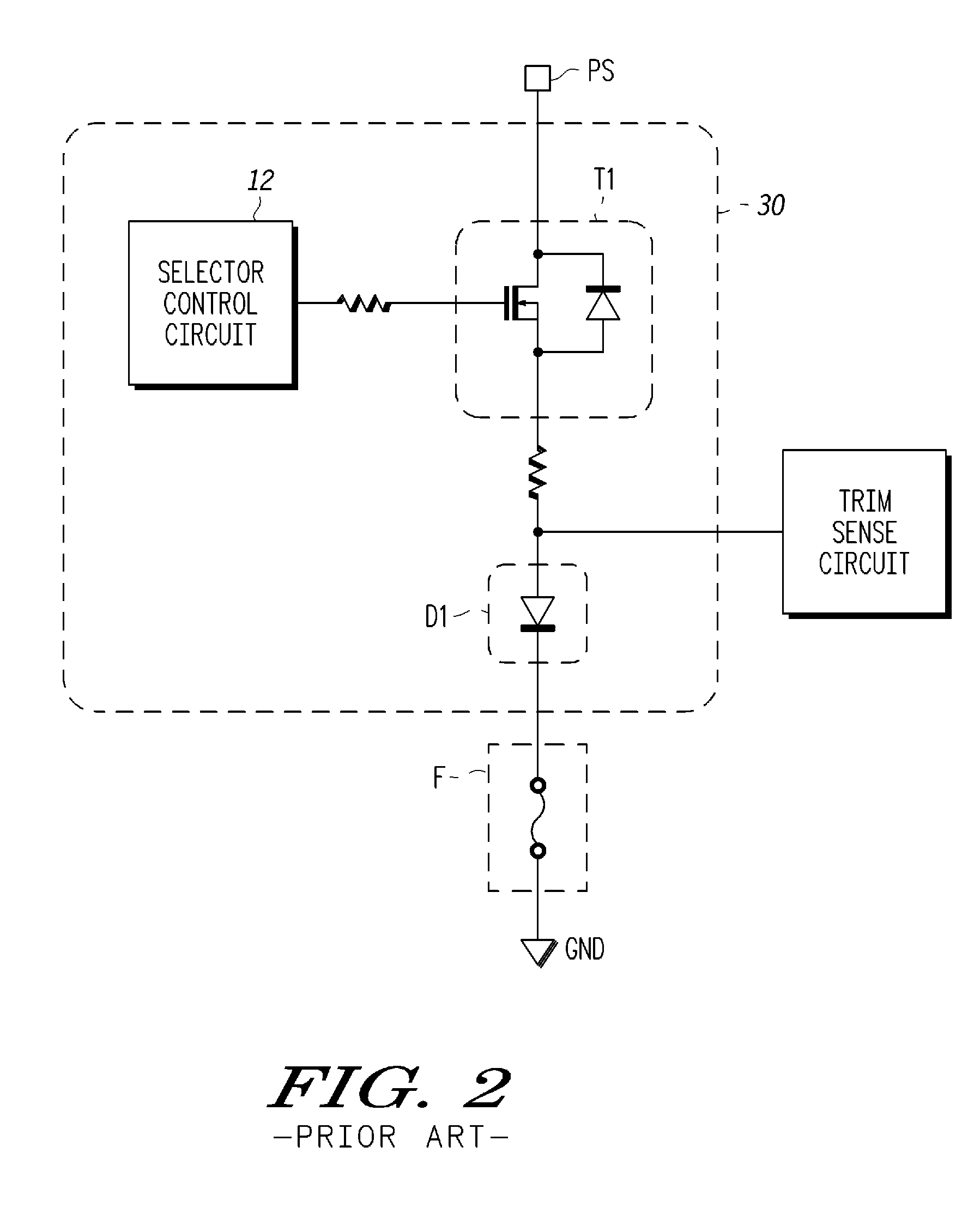 Trimming circuit, electronic circuit, and trimming control system