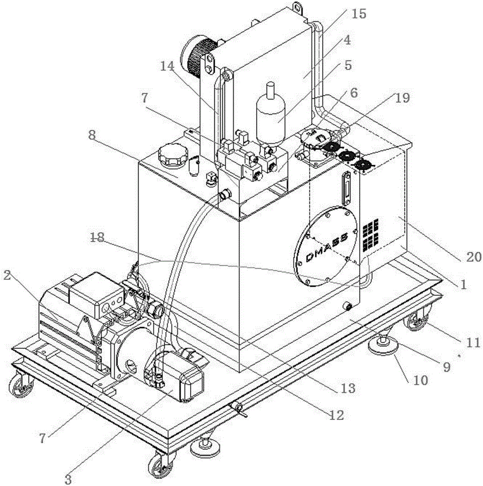 Servo hydraulic device