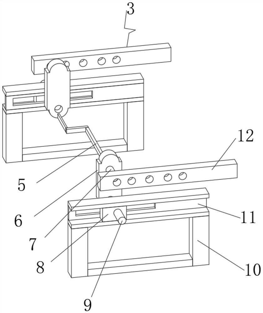 Swing mechanism of plate shearing machine