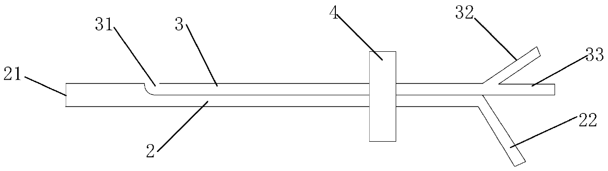 Multifunctional penetrating tube assembly